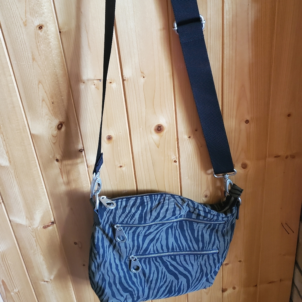 Zebra print purse
